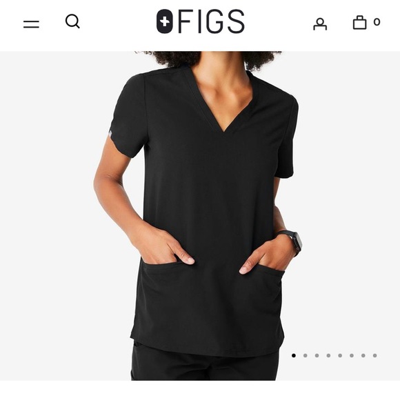 FIGS Scrub Top - Picture 4 of 4